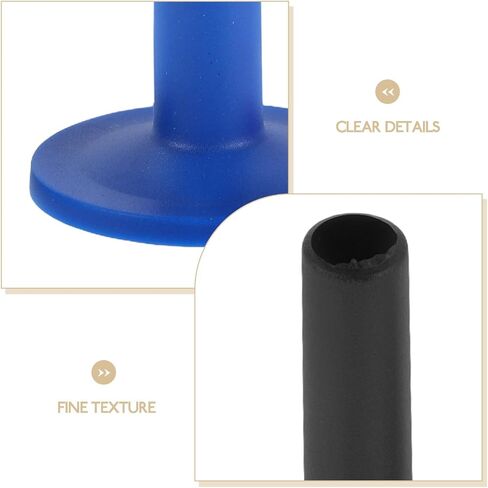 FRCOLOR 12 قطعة من ملحقات حامل الطبل البلاستيكية ذات الأكمام الصنجية لحماية مجموعة الطبل وسهولة الإزالة، للتسجيل وجلسات التدريب in Kuwait