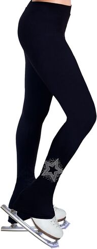 NY2 SPORTSWEAR Figure Skating Practice Pants with Rhinestones R138 - Child Sizes in Kuwait