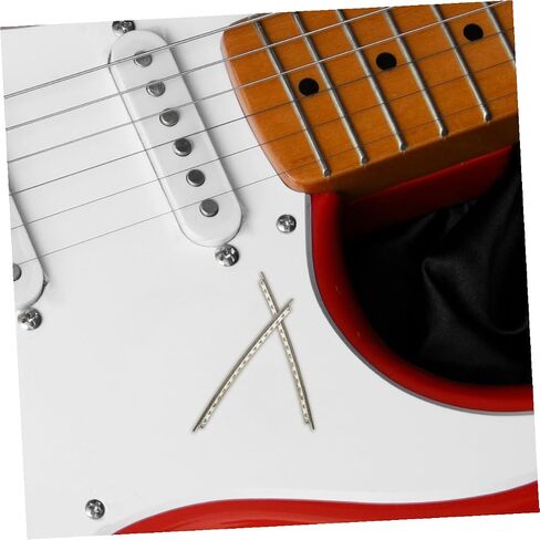 48pcs Cupronickel Electric Guitar Fret Wire 2.2mm, 2 Sets of 24 Frets for Fingerboard Replacement and Repair Kit in Kuwait