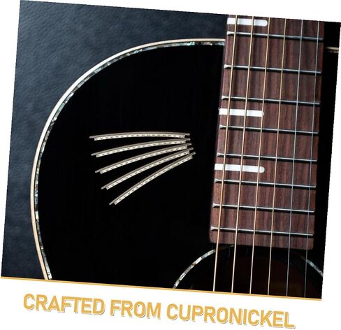 48pcs Cupronickel Electric Guitar Fret Wire 2.2mm, 2 Sets of 24 Frets for Fingerboard Replacement and Repair Kit in Kuwait