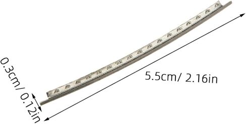 48pcs Cupronickel Electric Guitar Fret Wire 2.2mm High Strength Replacement Fretboard Repair Wire 2 Sets 24 Frets Each for Bass and Electric Guitar Maintenance in Kuwait