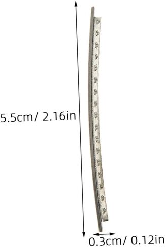 48pcs Cupronickel Electric Guitar Fret Wire 2.2mm High Strength Replacement Fretboard Repair Wire 2 Sets 24 Frets Each for Bass and Electric Guitar Maintenance in Kuwait