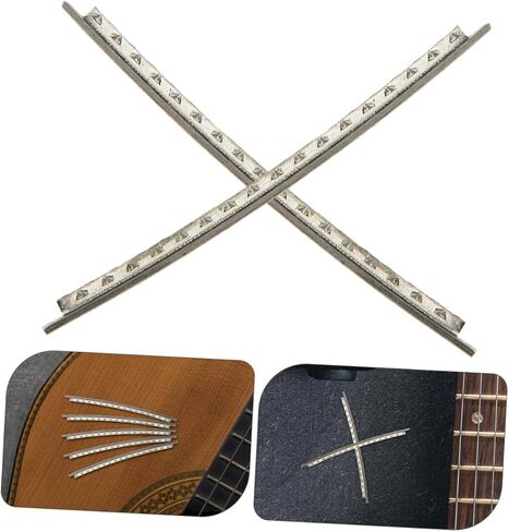 48pcs Cupronickel Electric Guitar Fret Wire 2.2mm High Strength Replacement Fretboard Repair Wire 2 Sets 24 Frets Each for Bass and Electric Guitar Maintenance in Kuwait