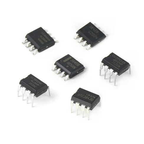 UC3842 UC3843 UC3844 UC3845 A an B BD1R2G SMD SOP-8 تعديل عرض النبض PWM الحالي IC 10 قطعة (UC3845) in Kuwait