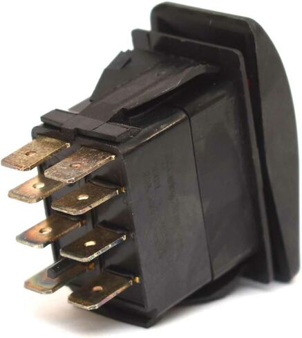 Carling Boat Blank Rocker Switch 206666 | ON/Off/ON 20A 8 Spade in Kuwait