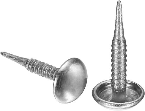 uxcell 50Pcs Upholstery Nails, 9x16.3mm Upholstery Tacks Furniture Tacks Round Head Decorative Tack for Sofas Beds DIY Project, Bronze in Kuwait