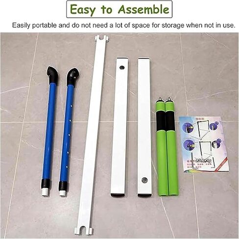 Adjustable Height Training Hurdle, Outdoor Track and Field Workout Hurdles with Foam Bar, Agility Practice Obstacle Courses Drills in Kuwait