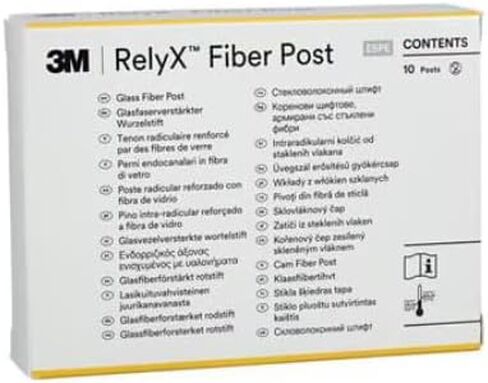 RelyX Fibre Post، حجم 3 إعادة التعبئة، صندوق من 10 - 56863 in Kuwait