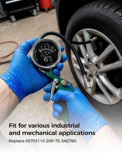 05703110 مقياس مفتاح الضغط مناسب لمورفي 0-75PSI استبدال 20P-75 3N2780 التطبيقات الصناعية والميكانيكية in Kuwait