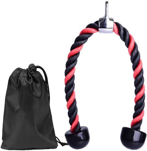 Handle Cable Pull Down the Horizontal Triangle Rope Two- Muscle Abdomen Side Traction Heavy Drawing Grip in Kuwait