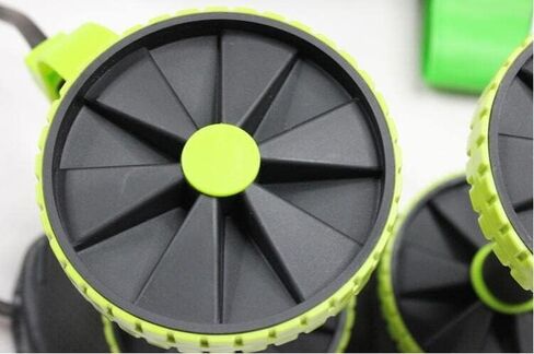 Tension Foldable Multifunction Pull Rope Wheeled Abdominal Muscle Training Home Fitness Equipment in Kuwait