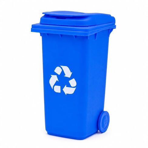 CAN GEM MINI Trash CAN RECERAL ANDRALS-لونان ، 1 أو 2 حزمة ، صناديق منظم المكتب للأقلام والمستلزمات (1 ، الأخضر) in Kuwait