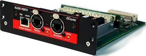 Allen & Heath Dante 64×64 بطاقة خيار Dante ذات 64 قناة لوحدات تحكم dLive وAvantis in Kuwait