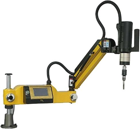 M3-M16 Hot Automatic Flexible Arm Nut Screw Electric Tapping Machine Thread Drilling Machine for Pipe Metal,M3-M12vertical (M12vertical) in Kuwait