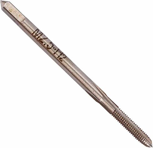 HSS Metric Taper Tap Cleanly Creates Precise Threads for Slotting Machine M2.5x0.45 - Robust Steel - High Speed Machining in Kuwait