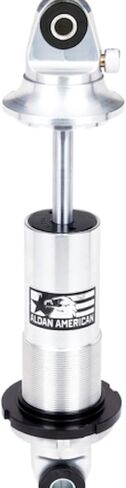 Aldan American - Coilover Shock, Phantom, Single Adj.13.50 in. Extended, 9.80 in. Compressed, Each. Bushing. Rebound Adjustable. Made in USA in Kuwait