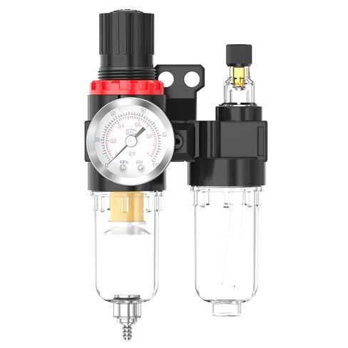 1 قطعة AFC2000 AFR2000 + AL2000 G1/4 ضاغط الهواء فلتر الهواء فاصل الزيت والماء (AFC2000-EUSMPM20) in Kuwait