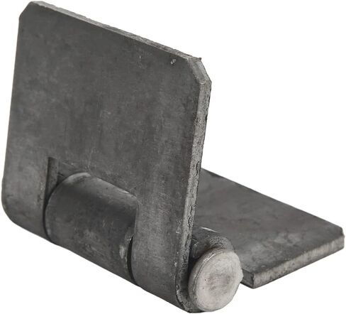 POCREATION Weld on Door Butt Hinge، فولاذ شديد التحمل بسمك 5 مم للمقطورات والبوابات، تصميم 106 مم × 75 مم in Kuwait