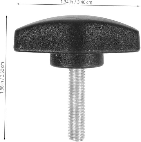 Uonlytech 10pcs Rotary Knob Wing Knobs Thumb Screw Handle Screw Thumb Tee Wing for Precise Control in Kuwait