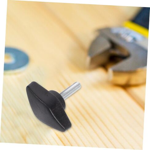 Uonlytech 10pcs Rotary Knob Wing Knobs Thumb Screw Handle Screw Thumb Tee Wing for Precise Control in Kuwait