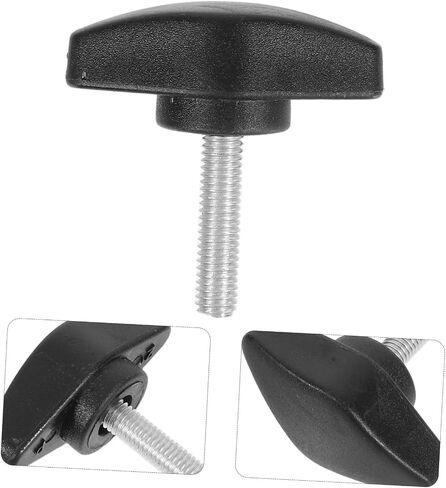 Uonlytech 10pcs Rotary Knob Wing Knobs Thumb Screw Handle Screw Thumb Tee Wing for Precise Control in Kuwait