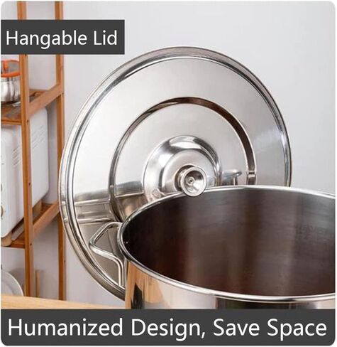 Pasta Cooker 4/5 Holes Pasta Cooker Insert Set, Stainless Steel Pasta Pot with Insert Strainer Basket, Commercial Cooking Tool for Restaurant Kitchen,4 Holes in Kuwait
