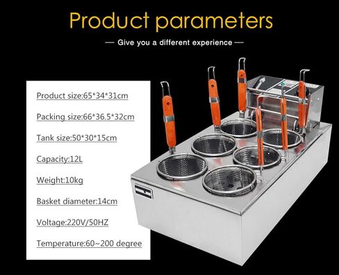 Pasta Marker Pasta Machines2/4/6 Holes Basket Commercial and House Hold Electric Noodles Cookers, Electric Stainless Steel Pasta Cooking Machine in Saudi Arabia