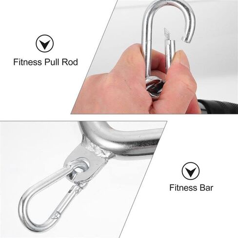 Fitness Equipment Tension Rod Muscle Exercise Trip Back Strength Training Tool in Kuwait