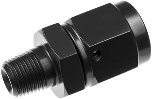 -06 أنثى دوارة إلى (1/4") محول ذكر NPT، مستقيم in Kuwait