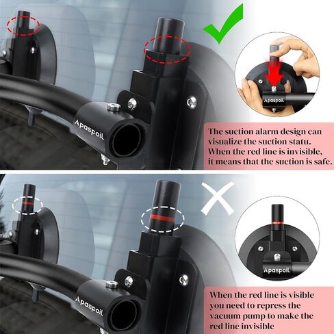 Kayak Roller,Heavy-Duty Kayak Loader Assist with Triangular Tripod Base & Vacuum Pump for Car Roof,Truck SUV,No-Drill Suction Cup Mount with V-Style Design for Wide Kayaks,280 LBS Capacity in Kuwait