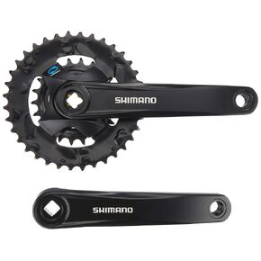 Shimano Altus FC-M315 chainset 36/22, 7/8-speed, black, 170 mm, for boost, without chainguard in Kuwait