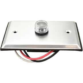 YCA1031 Photocell Sensor for Outdoor Lights, 120V Dusk to Dawn Light Control with Wall Plate Included, Post Eye Button Photocontrol, UL Listed (2 Packs) in Saudi Arabia