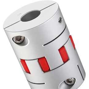 D20L25 Plum Motor Shaft Coupling High Torque Elastic Flexible Couplings 3mm To10mm 3/4/5/6/6.35mm(10x10) in Saudi Arabia