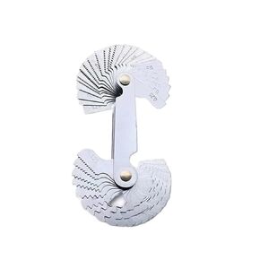 Thread Pitch Cutting Portable&Precise&Accurate Thread Measurement Gauge Set: 55/60 Degree Metric & Inch Pluging Gauge for Screw Pitch & Gear Tooth(Inch and Metric 52PC) in Kuwait