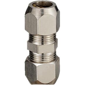 Card Sleeve Straight Connector Air Compressor Right Angle Three-way Elbow PE4PU6 PV8 10 12mm 1Pcs(卡套直通Φ12) in Kuwait