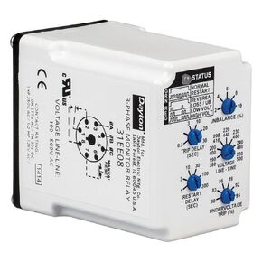 دايتون 3 مراحل مراقبة التتابع، SPDT، 500VAC، 8 دبوس PMPU-B18-1 لكل منهما in Kuwait
