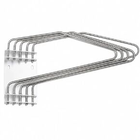 Gisafai X-Ray Apron Rack Wall Mount 5 Arms Lead Aprons Hanger Holder for X-Ray Shield Clothing Accessories, Right Swing in Kuwait