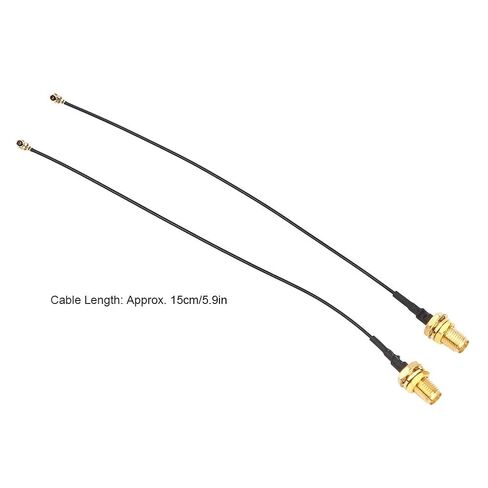 Walfront 10PCS RF Adapter Pigtail Cable SMA to IPX Extension Cable 15cm for Face Recognition Module Entenna Extension Low Loss for WiFi in Kuwait