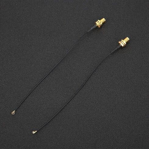 Walfront 10PCS RF Adapter Pigtail Cable SMA to IPX Extension Cable 15cm for Face Recognition Module Entenna Extension Low Loss for WiFi in Kuwait