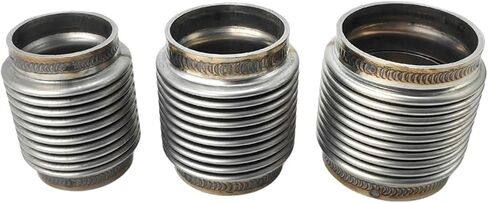 304StainlessSteel Metal Bellow Joint Formance Bellow Pipe Welded Engine Exhaust Flex Bellow Flexible Bellow Compensator(1.75inch-2.5inch) in Kuwait