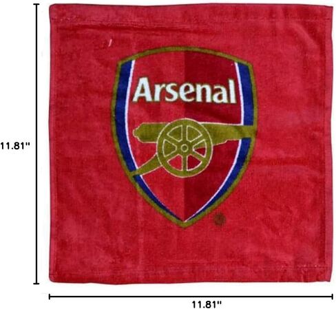 ARSENAL FC الرسمي وجه القماش منشفة حمراء نادي كريست ارسنال in Kuwait