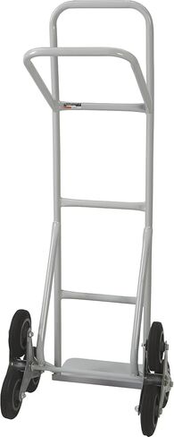 Strongway Stair Climber Hand Truck, 550-Lb Capacity Heavy-Duty Alloy Steel Utility Dolly, 6-Wheel Solid Rubber Design for Navigating Stairs, Gray in Kuwait