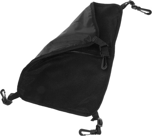 DOITOOL Paddleboard Deck Mesh Storage Bag with Buckle, Water Sports Kayak Pouch, Black Sturdy Mesh Organizer for Sup Accessories and Sundries in Kuwait