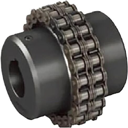 Roller Chain Coupling, Shaft Couplings, Mm, Diameter, Shaft Coupler, Keyway, Bore, Protective Shell, Cover, Chain Coupling(KC4014(with Shell)) in Kuwait