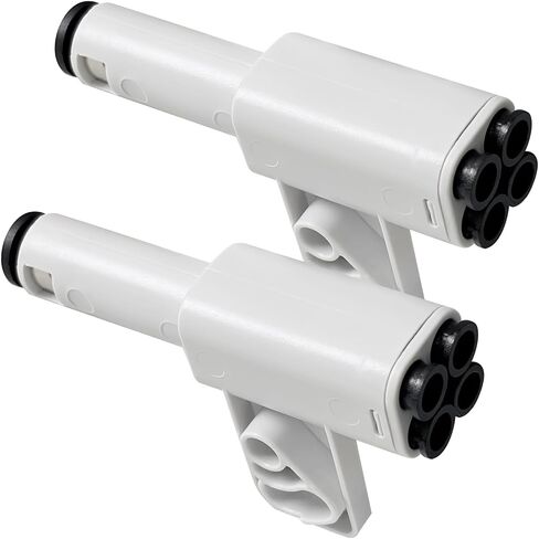 tzdaDeve 2PK 4 في 1 PTFE محول خيوط بودين أنبوب توسيع منفذ تغذية أنبوب توسيع منفذ خيوط تغذية الأنابيب موصل لطابعة Bambu Lab P1S/P2S/P1P/H2D/H2S/X1C/X1/X1E ثلاثية الأبعاد in Kuwait