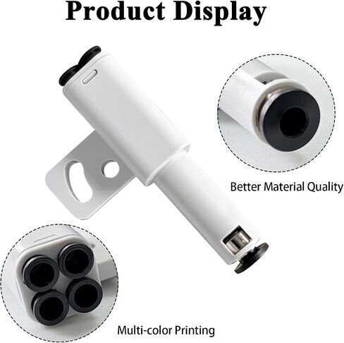 tzdaDeve 2PK 4 في 1 PTFE محول خيوط بودين أنبوب توسيع منفذ تغذية أنبوب توسيع منفذ خيوط تغذية الأنابيب موصل لطابعة Bambu Lab P1S/P2S/P1P/H2D/H2S/X1C/X1/X1E ثلاثية الأبعاد in Kuwait