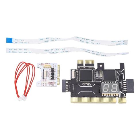 بطاقة تشخيص اللوحة الأم Ejoyous TL611 Pro، بطاقة تصحيح اختبار PCIe Mini PCIE LPC، مع مؤشرات LED، لطراز الكمبيوتر in Kuwait