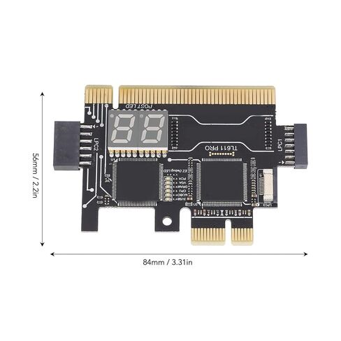 بطاقة تشخيص اللوحة الأم Ejoyous TL611 Pro، بطاقة تصحيح اختبار PCIe Mini PCIE LPC، مع مؤشرات LED، لطراز الكمبيوتر in Kuwait