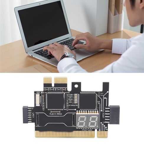 بطاقة تشخيص اللوحة الأم Ejoyous TL611 Pro، بطاقة تصحيح اختبار PCIe Mini PCIE LPC، مع مؤشرات LED، لطراز الكمبيوتر in Kuwait
