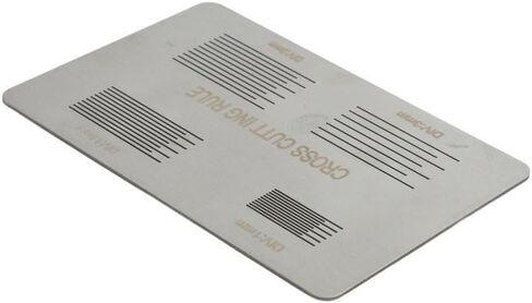 Stainless Steel Cross-Cut Adhesion Tester for 100-Grid Coating Boards, 20-35mm Scratch Length with 1/1.5/2/3mm Spacing Options for DIY Electrical Testing in Saudi Arabia